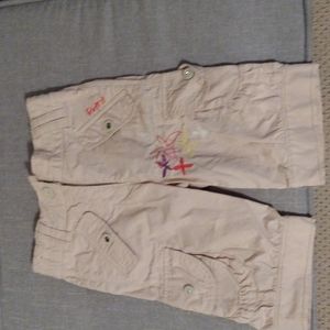 NWOT Esprit girl cargo 3/4 pants.